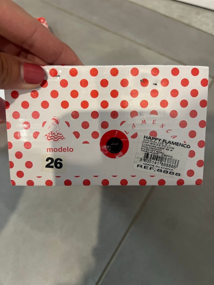 Déguisement espagnol fille + chaussures assorties - photo numéro 5