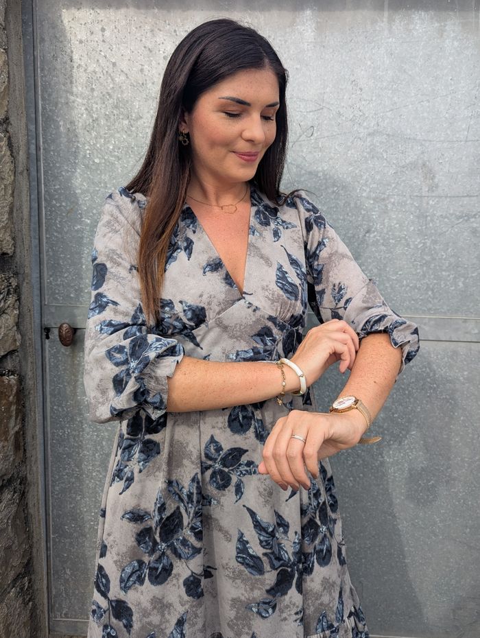 Robe longue Mulhouse gris/beige
Taille M/L - photo numéro 3