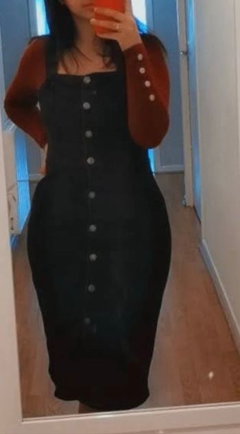 Sublime robe en Jeans