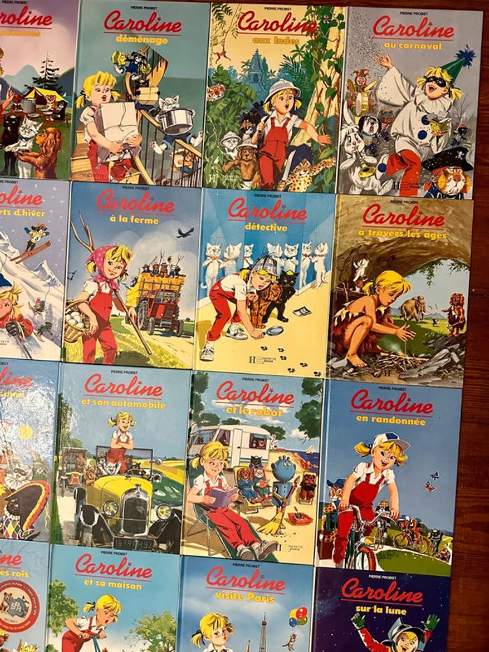 Lot d’exception de 25 albums livres bd Caroline Hachette Pierre Probst - photo numéro 5