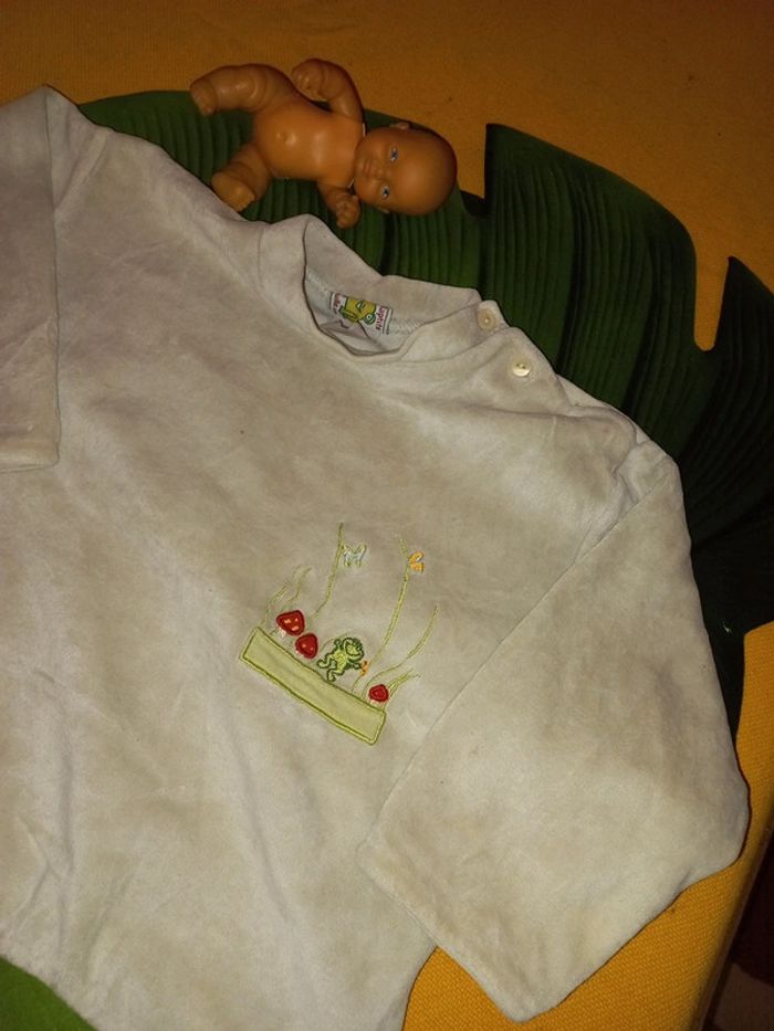 Joli pull hiver 12 a 24 mois petite grenouille - photo numéro 3