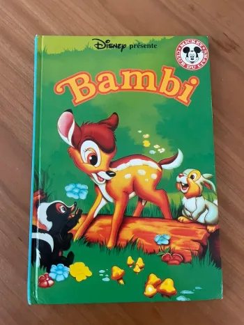 Livre Bambi Disney