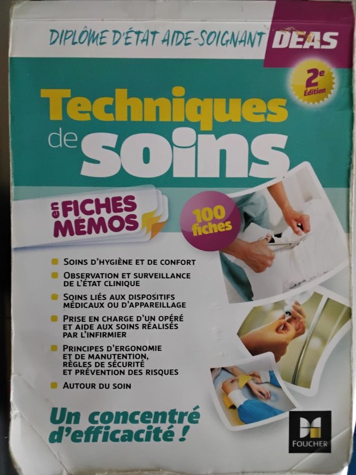 Techniques de soins  aides-soignants