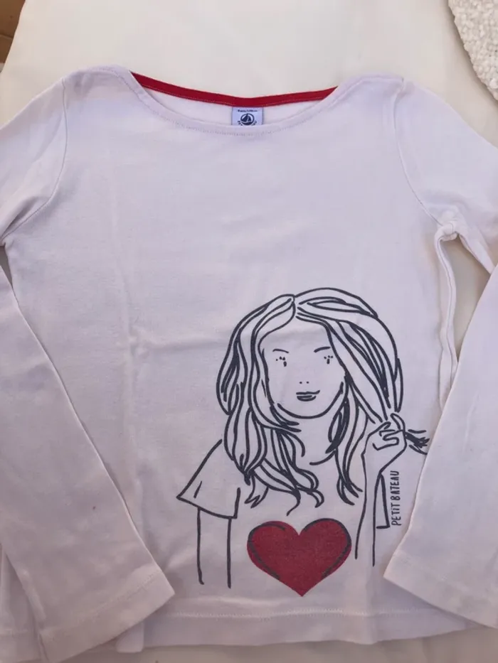 Petit Bateau 4 t-shirts 8 ans - photo numéro 10