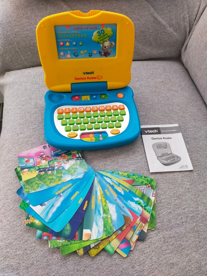Ordinateur interactif enfant "Genius Koala"  VTECH à partir de 3ans + son manuel d'utilisation - photo numéro 2