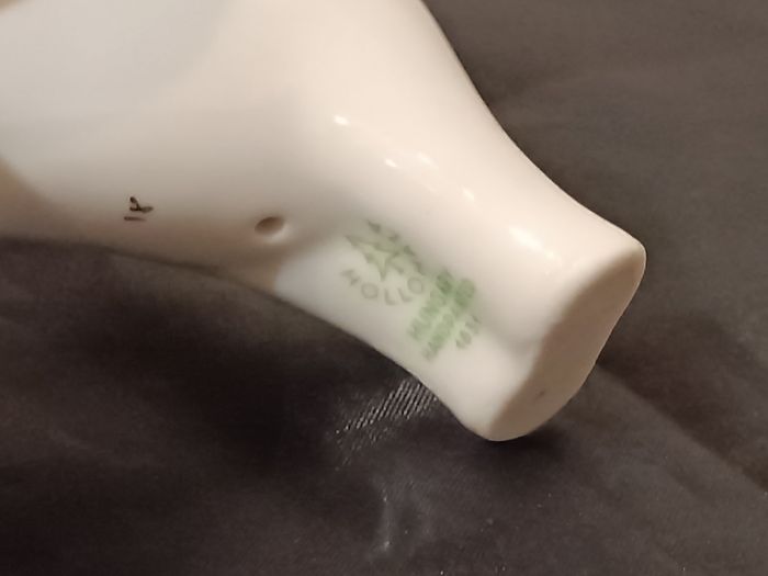 Éléphant porcelaine Hollohaza - photo numéro 6