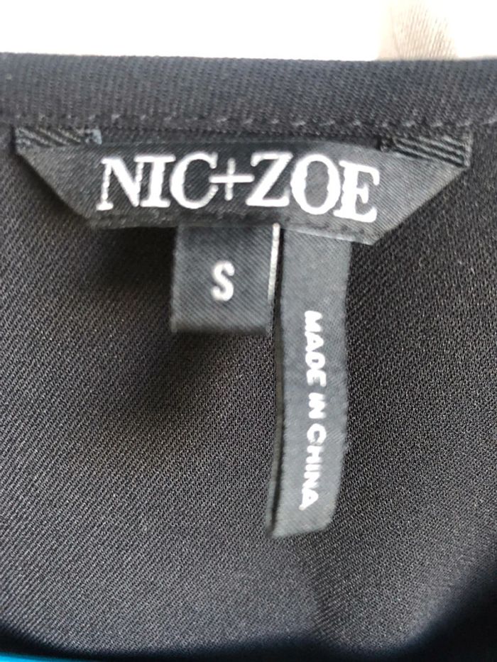 #Débardeur #noir #dentelle #marine #taille s #neuf - photo numéro 3