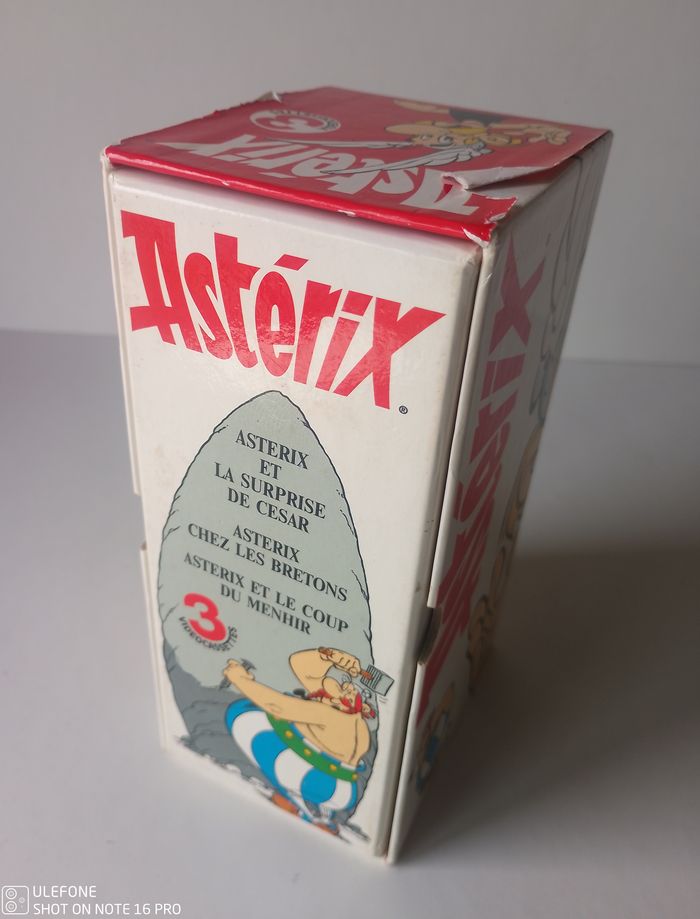 Coffret 3 K7 VHS Asterix et Obélix collector Gaumont 1995 - photo numéro 4