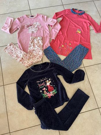 3 pyjamas sergent major 11 ans