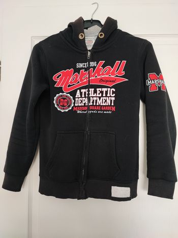 Sweat Marshal noir 12 ans