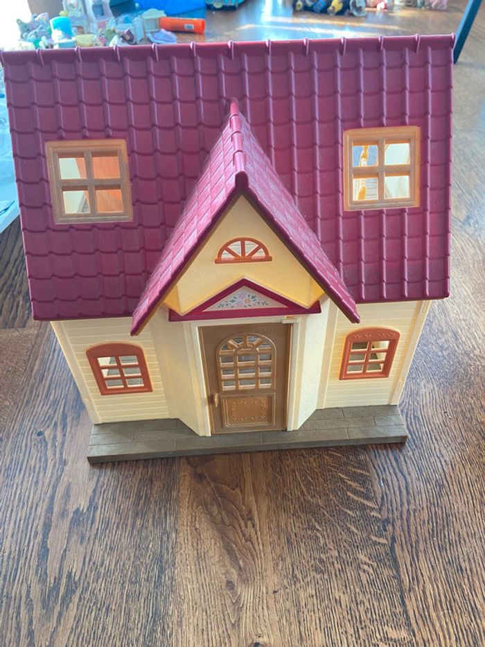 Maison cottage meublée avec famille lapins sylvanian - photo numéro 3