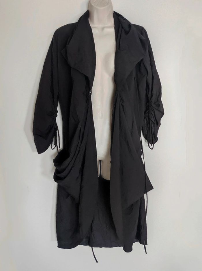 Robe pirate veste portefeuille noir vintage / Equalence Paris - 42/XL - photo numéro 9