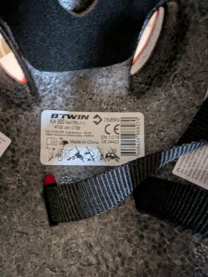 Casque enfant protection loisir taille S - photo numéro 4