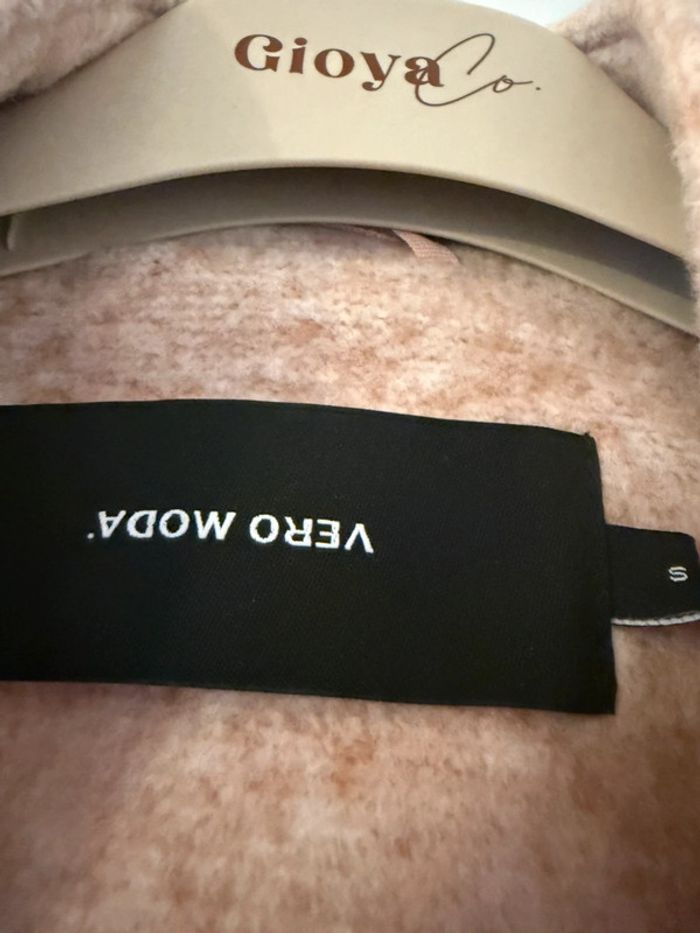 Veste légère rose pale mi longue Vero Moda - photo numéro 3