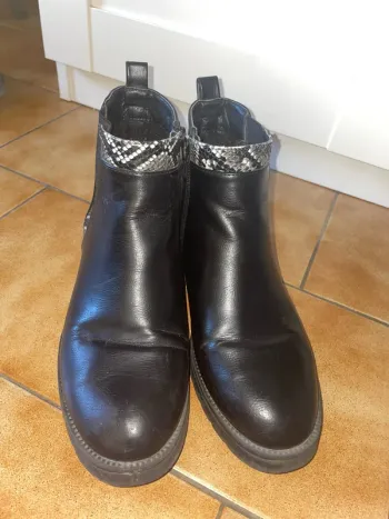 bottine noir