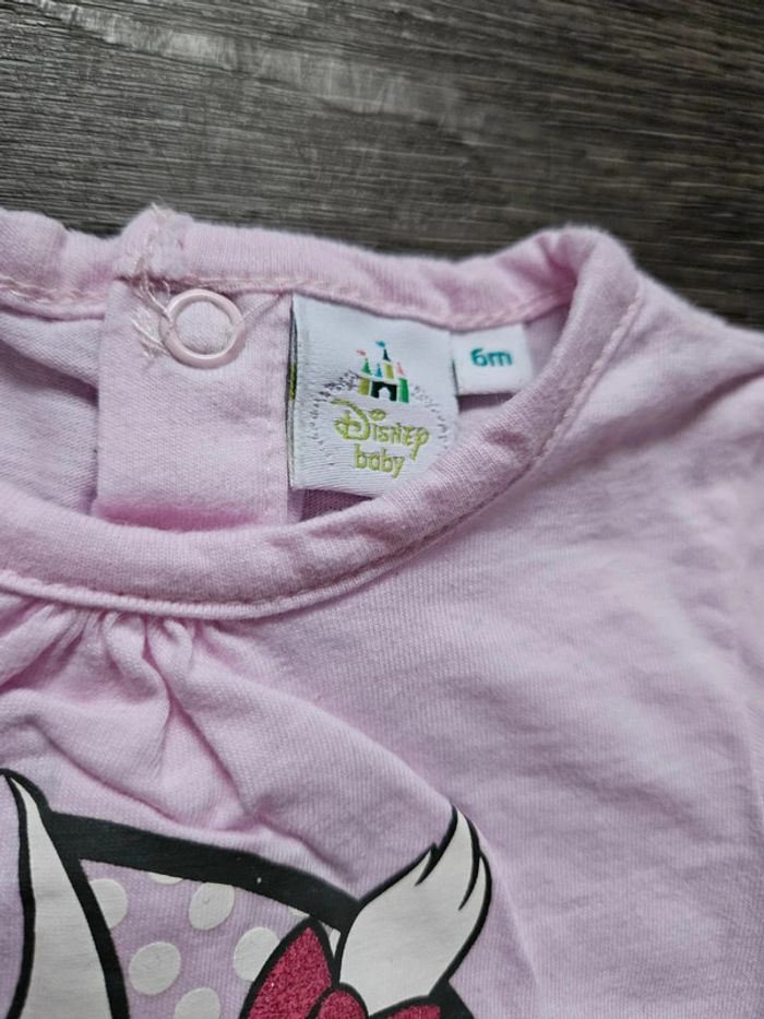 Lot de 3 tee-shirts manches longues fille taille 6 mois - photo numéro 2