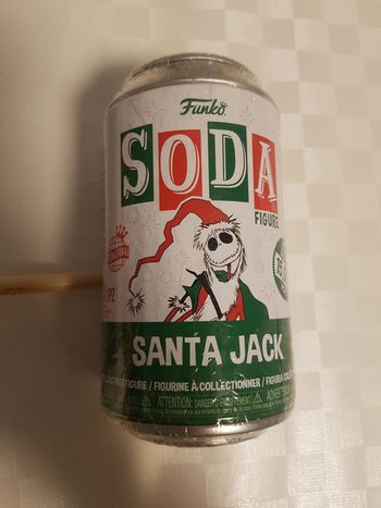 Pop! Soda the nightmare before christmas Santa jack new sealed Collectible figure limited 15k