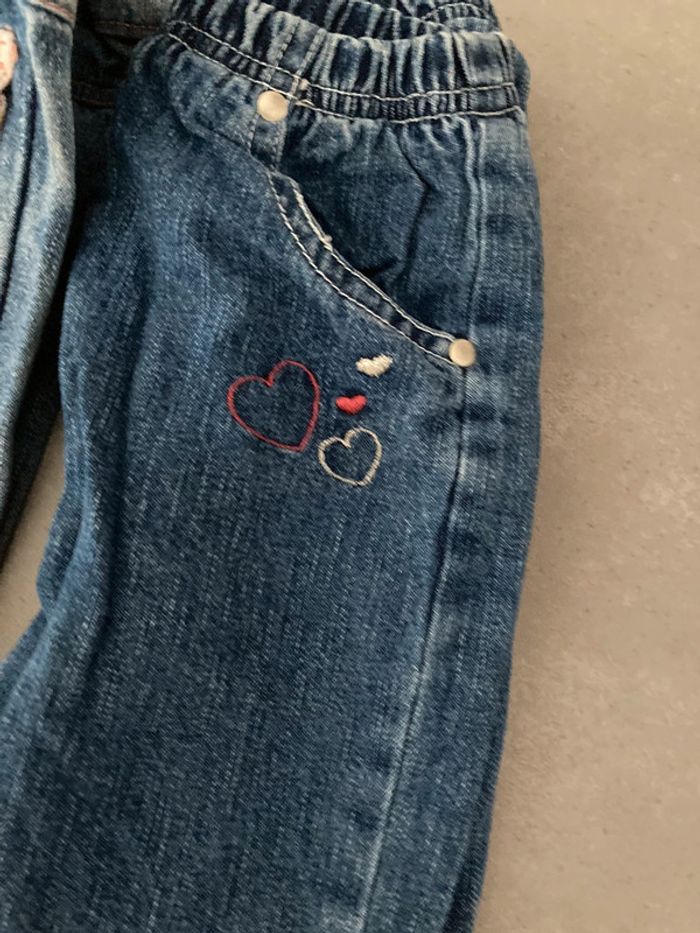 Lot ensemble vêtement pantalon 6 mois garde robe - photo numéro 2