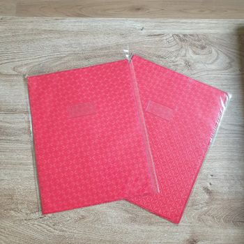 ⭐ Lot de 2 protéges cahier 24x32 Calligraphe #emyfleury_scolaire