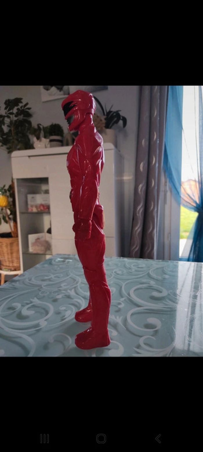Figurine 30cm power ranger rouge - photo numéro 4