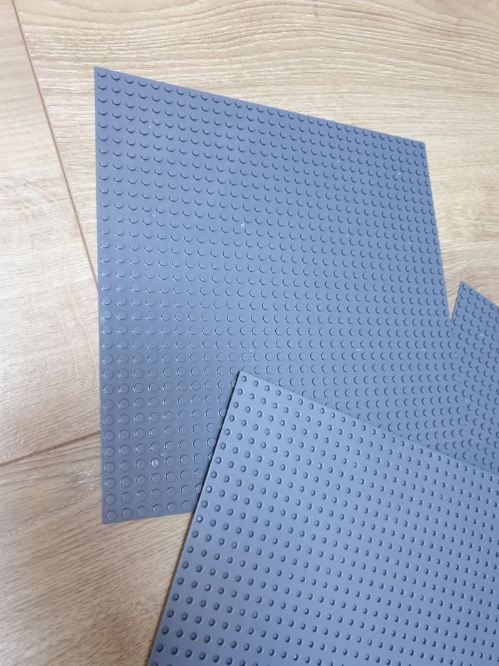 Plaques pour lego 32 plots gris construction jeu enfant - photo numéro 4