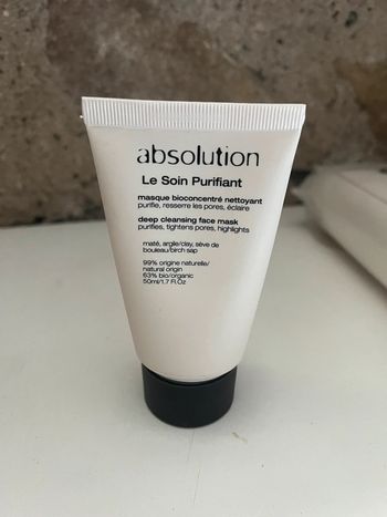 Masque le soin purifiant Absolution