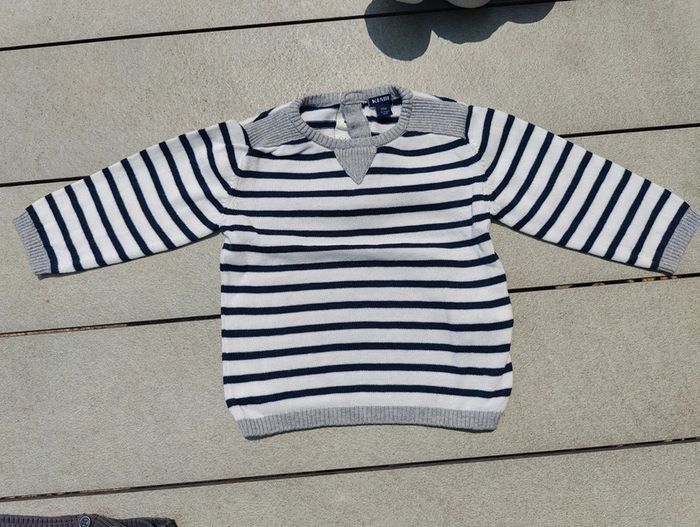 Lot 2 pulls garçon Kiabi 12 mois - photo numéro 6