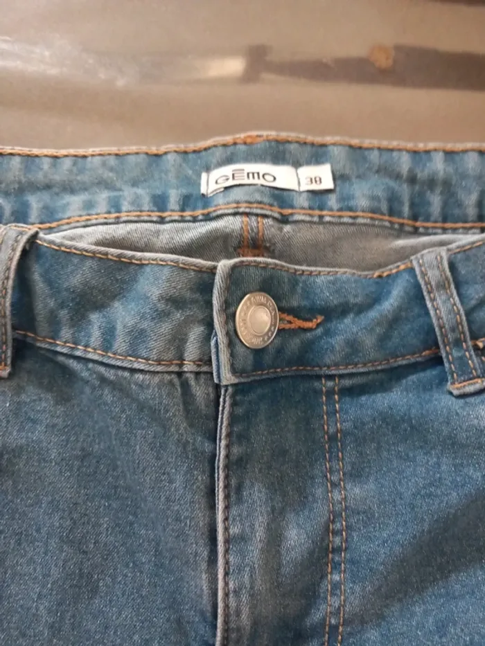Jean élastique Gemo taille 38 - photo numéro 2