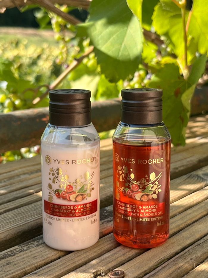 Lot de 2 soins du corps - canneberge et amande - photo numéro 2