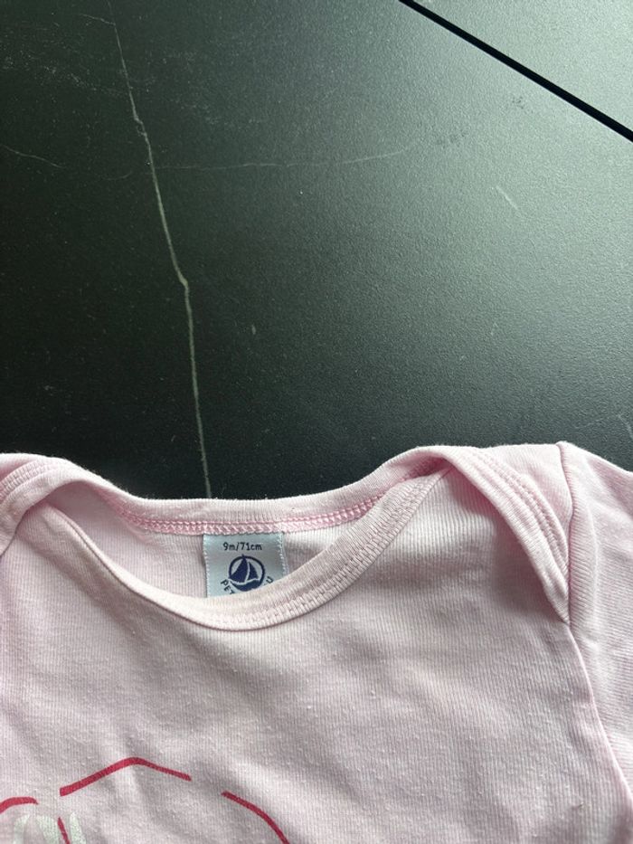 Bodies fille petit bateau 9 mois - photo numéro 2