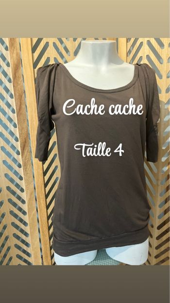 T shirt cache cache t 4