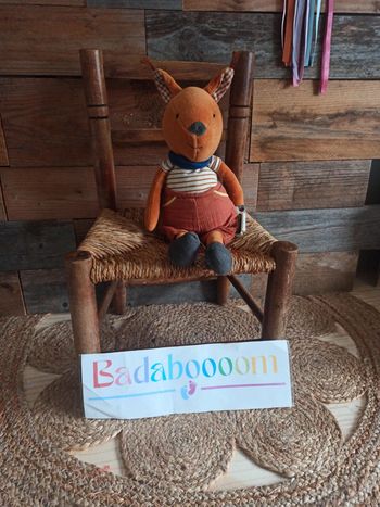 peluche musicale écureuil moulin roty tbe