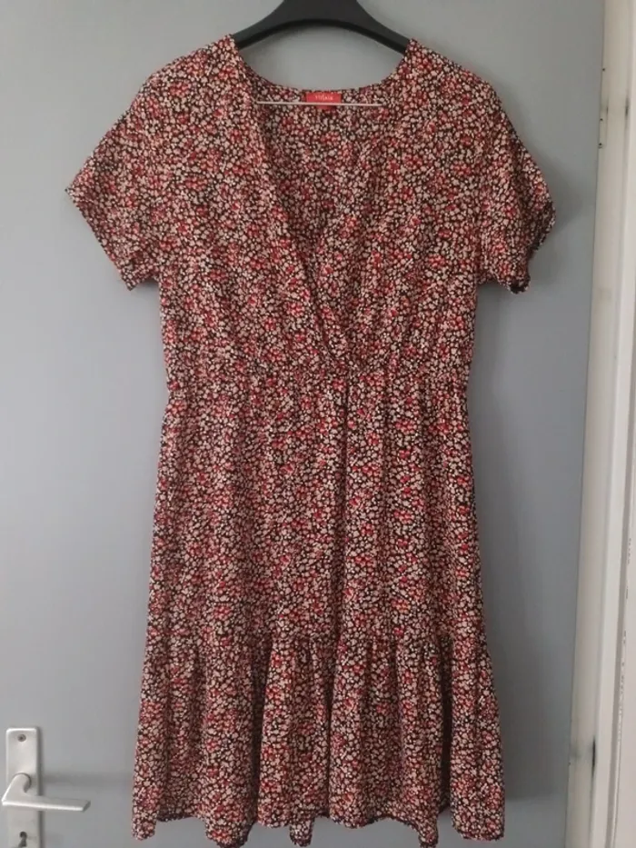 Robe à fleurs tissaia