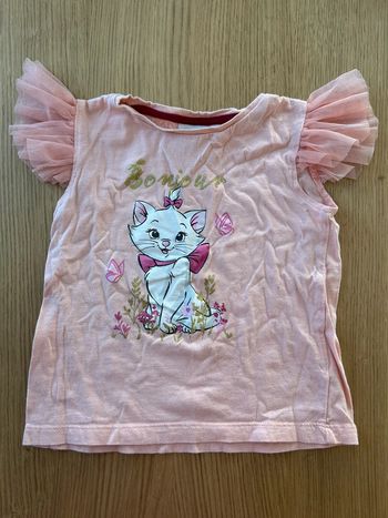 Tee shirt marie Disney 5 ans