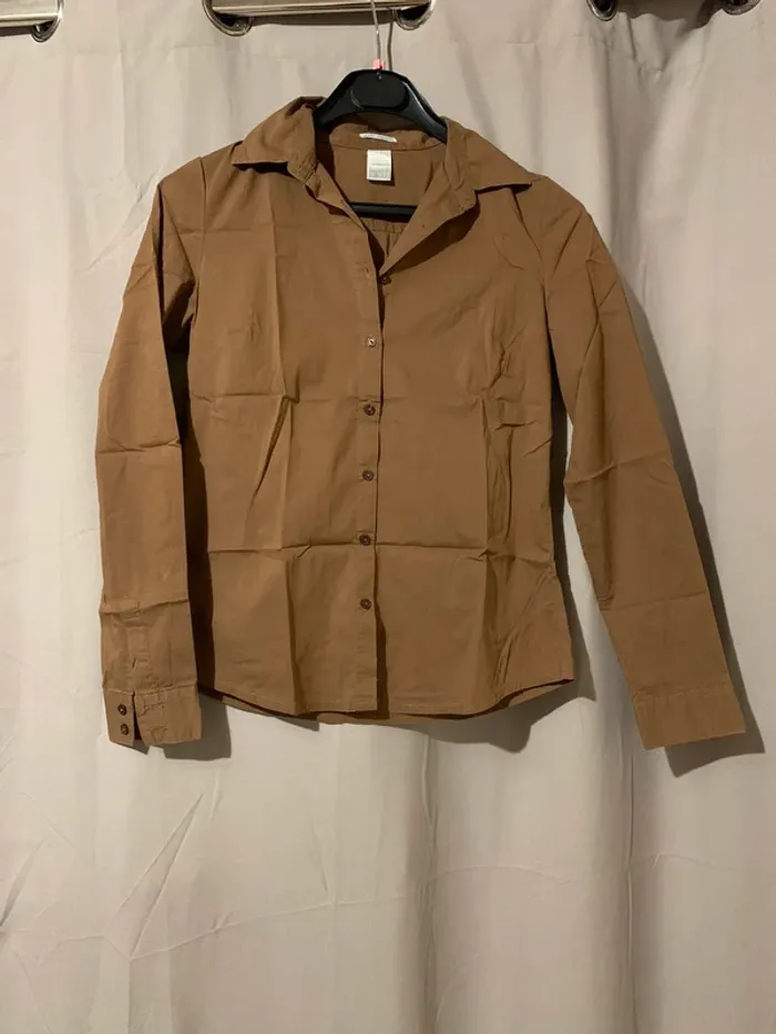 Chemise marron