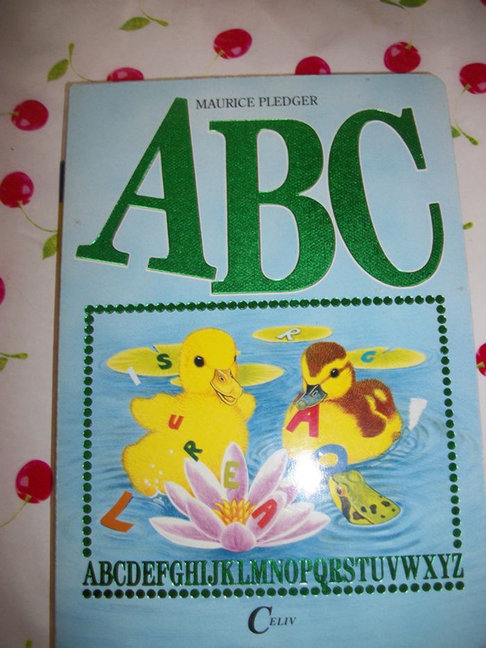 livre cartonné ABC