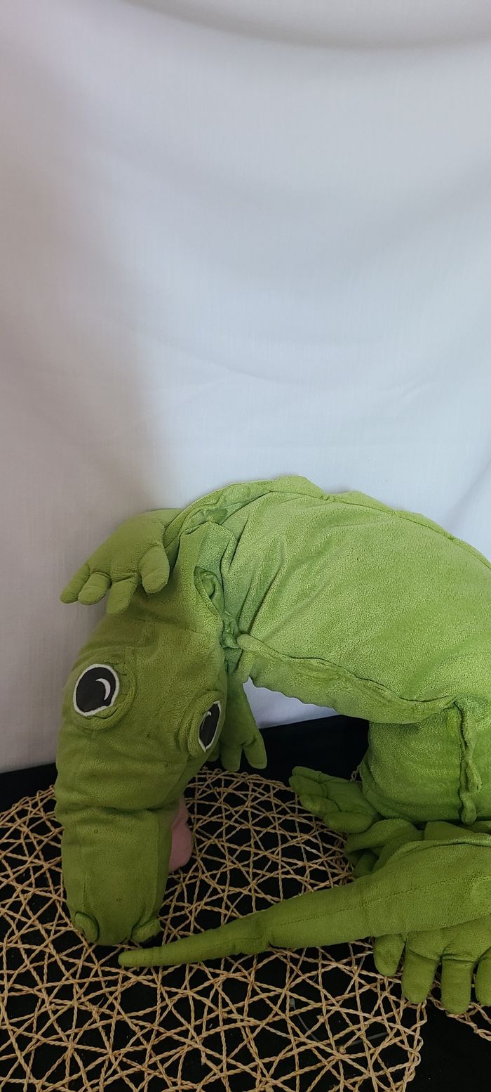 Peluche crocodile ikea grelot - photo numéro 2