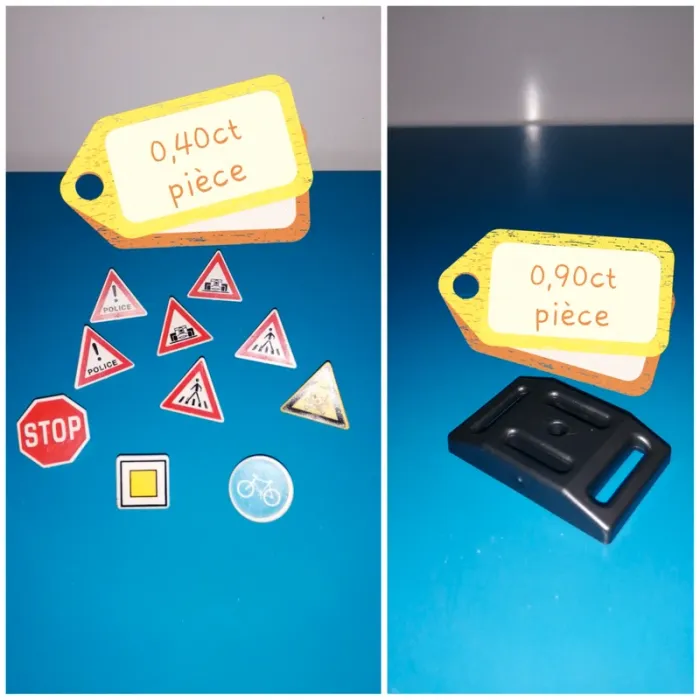 Thème* pièces détachées / panneau signalétique