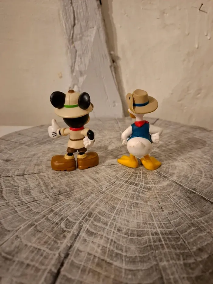Figurines Mickey et Donald aventurier - photo numéro 2