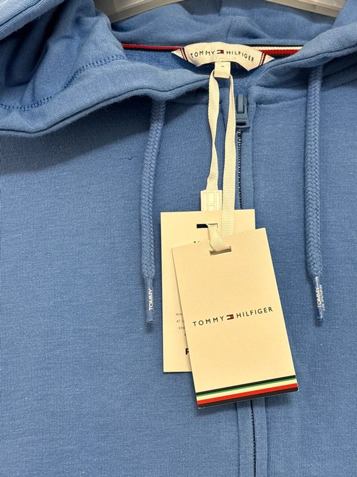 Sweatshirt à capuche zippé pour femme Tomy Hilfiger taille S 89€ - photo numéro 7