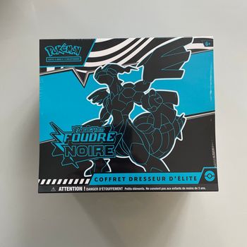 Coffret dresseur d élite Pokémon ETB ev10.5 foudre noire