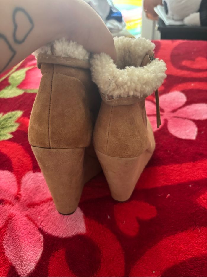 Paire bottines d’hiver femme - photo numéro 5