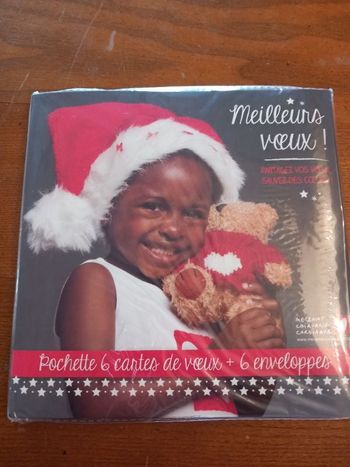 Lot 6 cartes de vœux