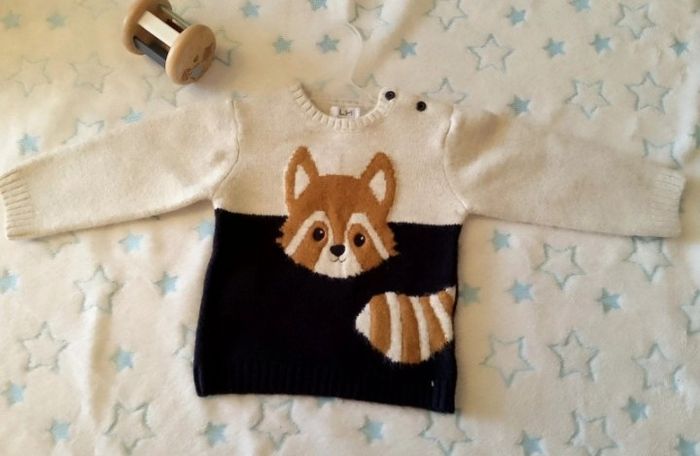 Pull LH 12 mois – Neuf avec étiquette - photo numéro 2