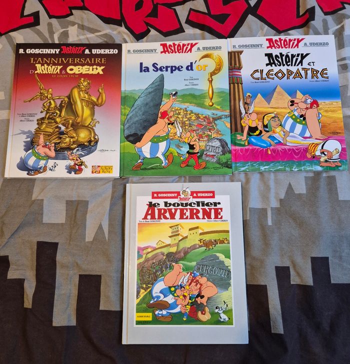 Lot 4 BD Astérix et Obélix