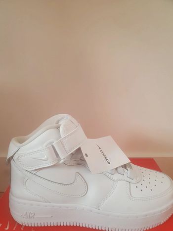 Nike Air Force 1 Mid "full white"(36)