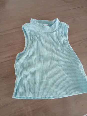 Croc top fille 9 ans sans manches