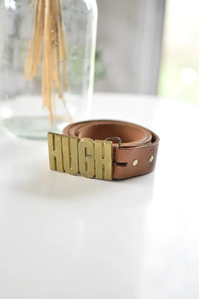 Ceinture marron Hugh - photo numéro 3