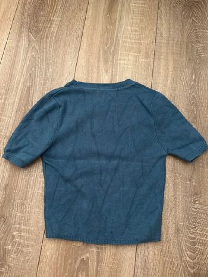 T-shirt bleu - photo numéro 2