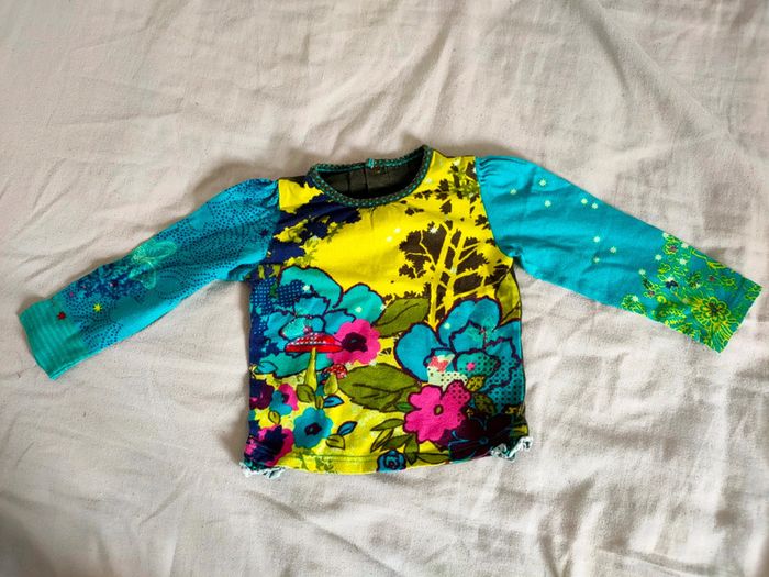 Lot de 2 T-shirt manches longues Catimini - photo numéro 2